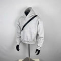 Heather Grey Heavyweight Fleece Hoodie